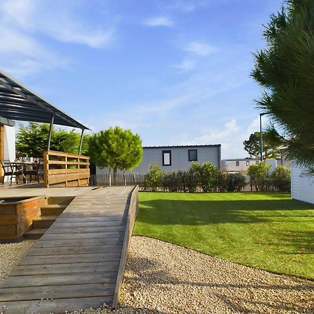 Beau Chalet Pour 4 Pers - Acces Piscine Chauffee Brétignolles-sur-Mer Eksteriør bilde