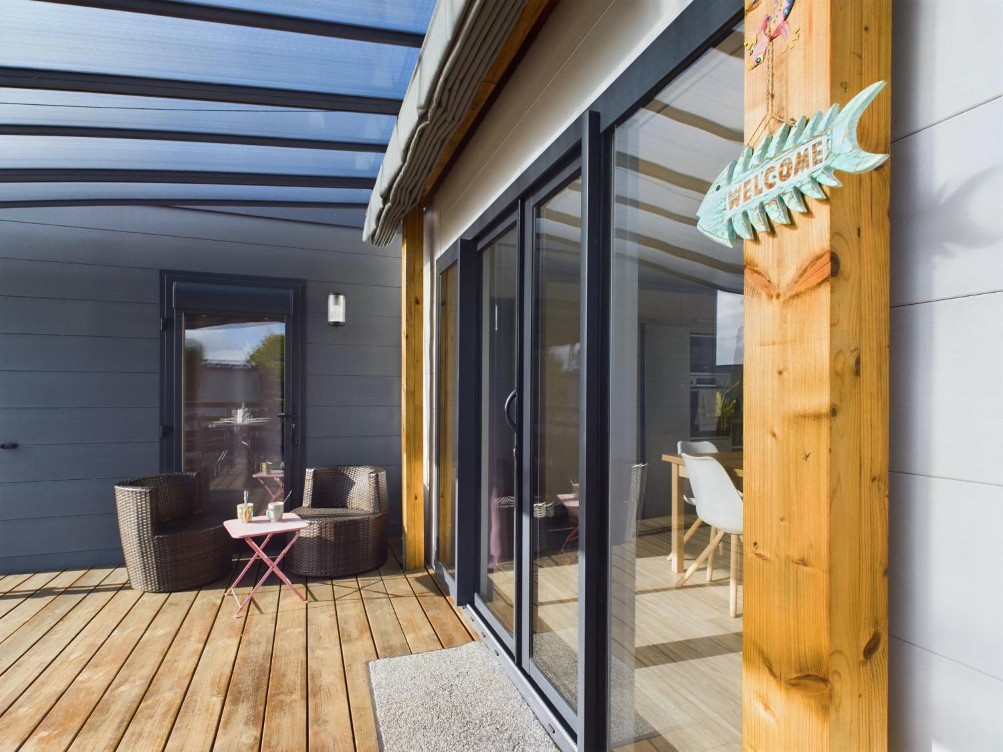 Beau Chalet Pour 4 Pers - Acces Piscine Chauffee Brétignolles-sur-Mer Eksteriør bilde